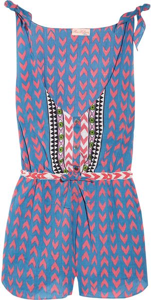 Mara Hoffman Cotton-voile Playsuit - Lyst