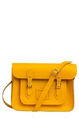 ModCloth Upwardly Mobile Satchel in Yellow