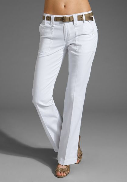Sanctuary Peace Pant in White - Lyst