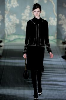 Tory Burch Fall 2012 Pointy Heeled Spectator Pumps in Black and White - Lyst