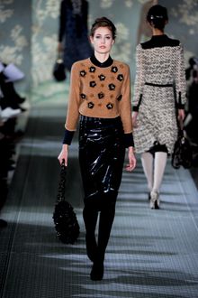 Tory Burch Fall 2012 Heavily Embellished Floral Bag  - Lyst