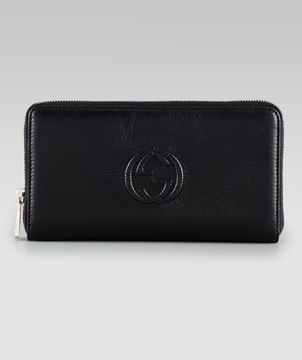  Extra Large Zip-around Continental Wallet 