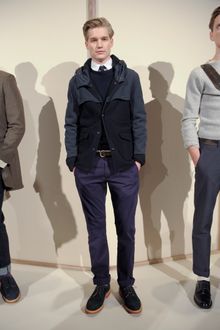 J.Crew Fall 2012 Casual Jacket in Blue - Lyst