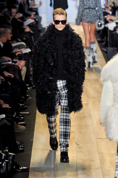Michael Kors Fall 2012 Long Sleeve Turtleneck in Black in Black for Men - Lyst