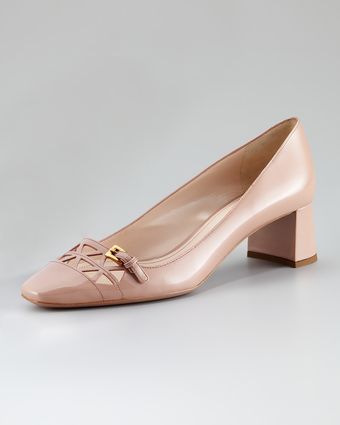  Cutout Buckle Pump 