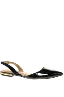 Sam Edelman Harper Pointed Patent Flat Slingbacks - Lyst