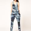 Emma Cook Sleeveless Jumpsuit In Denim Print in Blue (bluedenim) - Lyst