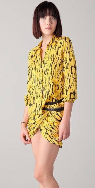 Twenty 8 Twelve Milena Printed Blouse - Lyst