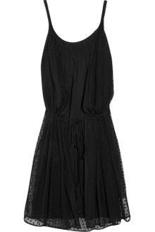 Vanessa Bruno Athé Silk Drawstring Dress - Lyst