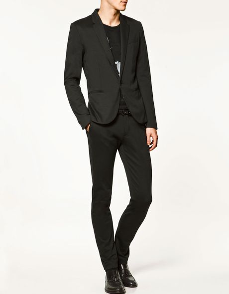 Zara Circular Suit Trousers in Gray for Men (grey)