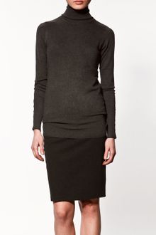 Zara Turtleneck Jersey - Lyst