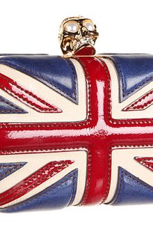 Alexander McQueen Skull Clutch - Lyst