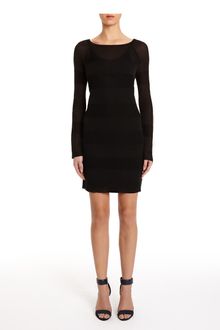 Alexander Wang Rayon Cotton Rib Tunic Dress - Lyst