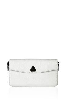 Alexander Wang Chalk Trigone Long Compact with Black Hardware - Lyst