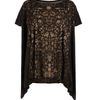 Allsaints Camouflage Tshirt in Black (ebony/natural) - Lyst