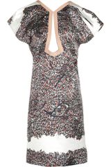 Balenciaga Keyhole Neck Dress
