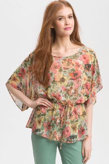 Bobeau Drawstring Waist Tunic - Lyst