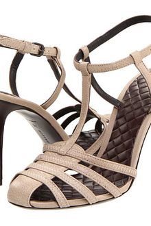 Bottega Veneta Leather Sandals - Lyst