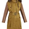 Burberry Prorsum Oversized Linen Parka in Khaki (green) - Lyst