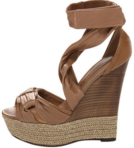 rope wedge heels