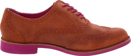 Cole Haan Cole Haan Womens Alisa Oxford in Brown (chestnut/beet