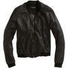 Dolce & Gabbana Ribbed Collar Bomber in Black for Men - Lyst