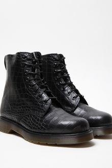 Dr. Martens Dr Martens Croco Pascal 8 Eye Boot - Lyst