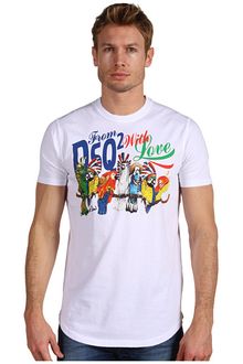 DSquared2 Sexy Slim Fit Dyed Soft Print Tee - Lyst