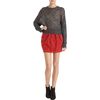 Etoile Isabel Marant Crop Sweater in Gray (anthracite) - Lyst