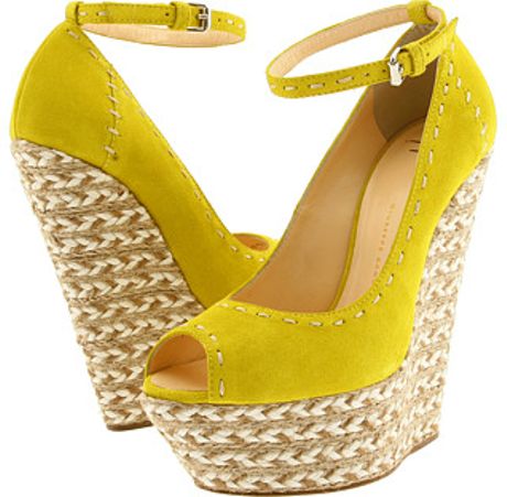 Giuseppe Zanotti Wedge Shoes in Yellow (c) - Lyst