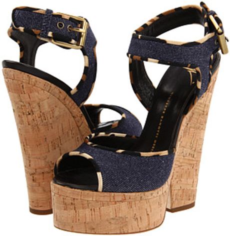 Giuseppe Zanotti Platform Sandals in Blue (d) - Lyst