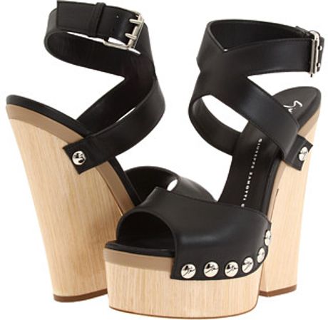 Giuseppe Zanotti Sandal Heels in Black (n) - Lyst