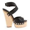 Giuseppe Zanotti Sandal Heels in Black (n) - Lyst