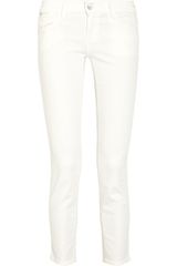 Goldsign Frontier Mid-rise Cropped Skinny Jeans