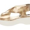 Jil Sander Platform Sandals in Gold (b) - Lyst