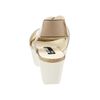 Jil Sander Platform Sandals in Gold (b) - Lyst