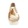 Jil Sander Platform Sandals in Gold (b) - Lyst