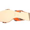 Jil Sander Flat Sandals in Orange (f) - Lyst