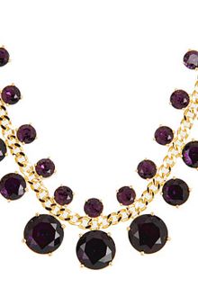 Kate Spade Crystal Court Short Necklace - Lyst