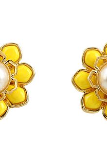 Kate Spade Sweet Zinnia Stud Earrings - Lyst