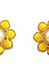 Kate Spade Sweet Zinnia Stud Earrings