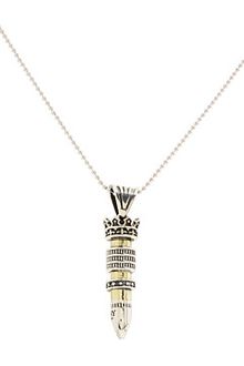 King Baby Studio 38 Special Bullet with Silver Star Necklace - Lyst