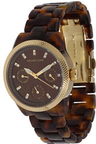  Acetate Tortoise Bracelet Watch 