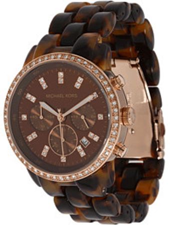  Acetate Tortoise Bracelet Watch 