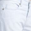 Mih Jeans The London Boy Cropped Jeans in White (stripe) - Lyst