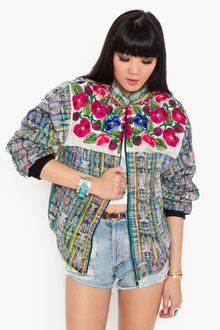 Nasty Gal Blooming Ikat Jacket - Lyst
