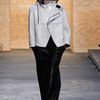 Proenza Schouler Fall 2012 Metallic Turtle Neck Top  in Silver - Lyst