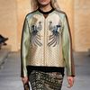 Proenza Schouler Fall 2012 Fur Trimmed Fold Over Clutch in Brown - Lyst