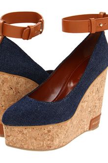 Sergio Rossi Wedge Sandals - Lyst