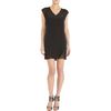 T By Alexander Wang Vneck Dress in Black - Lyst